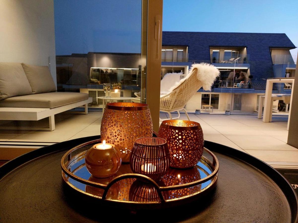 Villa Creole 0308 Luxe Appartement Met Verwarmd Zwembad Nieuwpoort Jachthaven Екстериор снимка