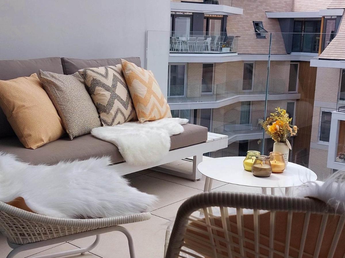 Villa Creole 0308 Luxe Appartement Met Verwarmd Zwembad Nieuwpoort Jachthaven Екстериор снимка