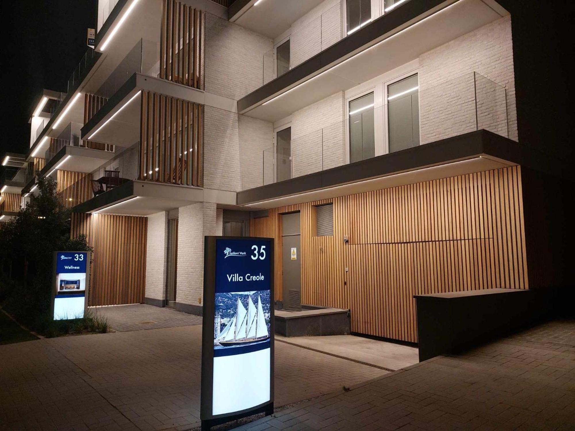 Villa Creole 0308 Luxe Appartement Met Verwarmd Zwembad Nieuwpoort Jachthaven Екстериор снимка