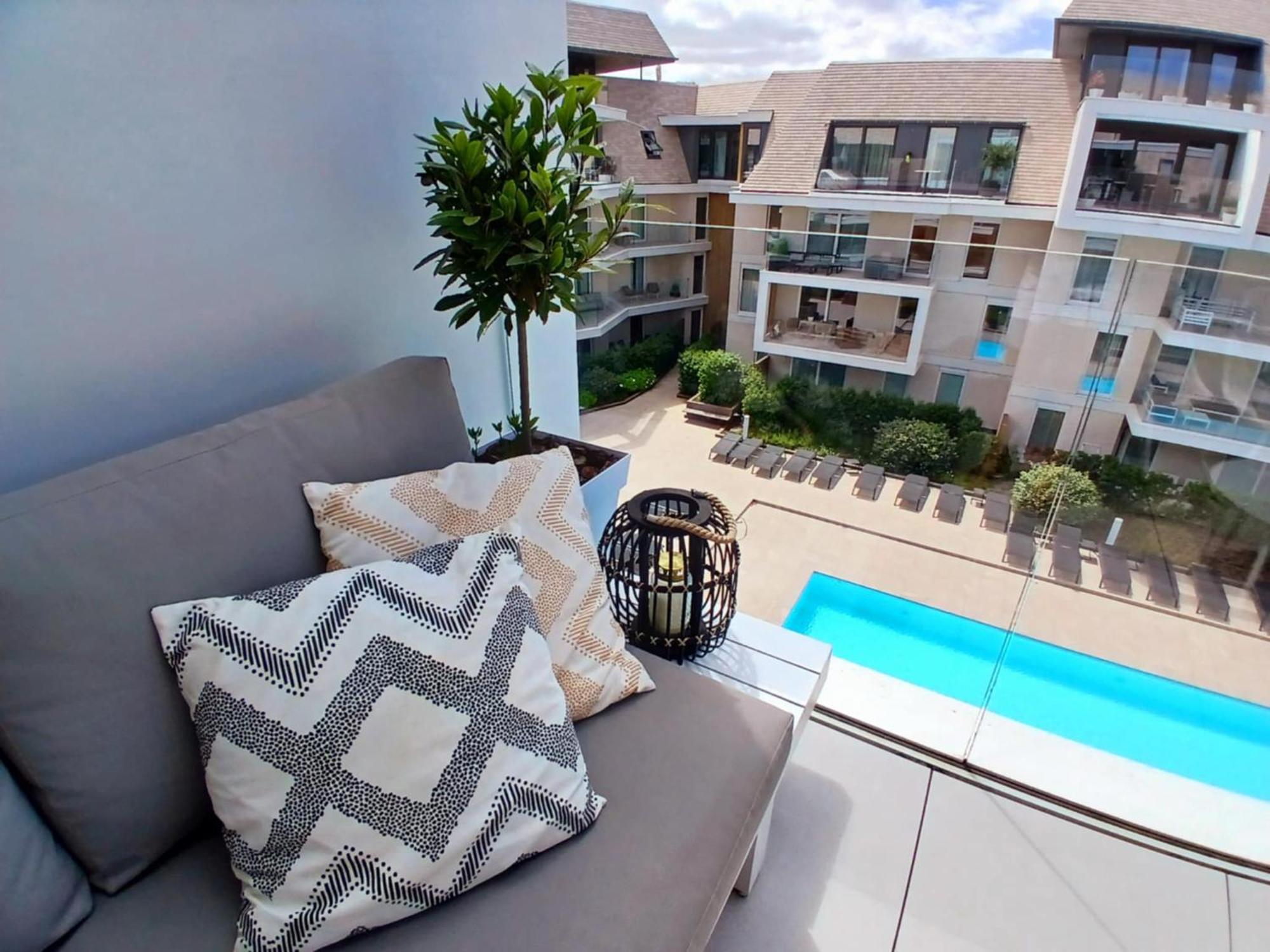 Villa Creole 0308 Luxe Appartement Met Verwarmd Zwembad Nieuwpoort Jachthaven Екстериор снимка